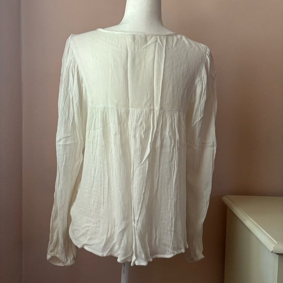 GAP Long Sleeve Peasant Top - Picture 5 of 7
